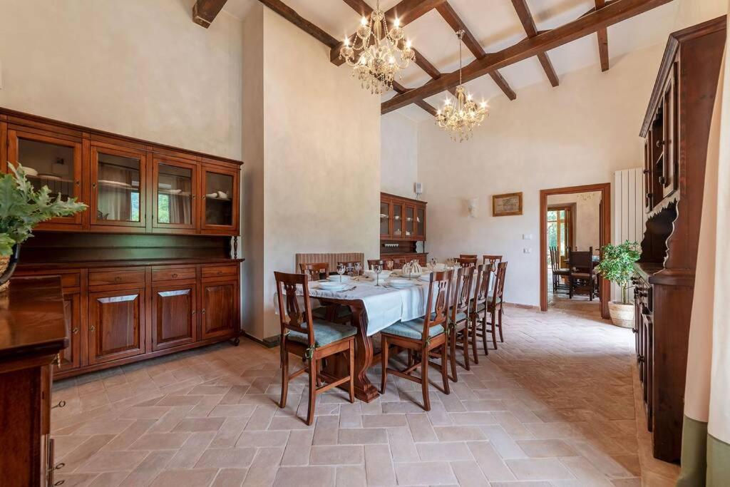 Villa Gina Umbria Luxury Retreat Sant'Anatolia di Narco Bagian luar foto
